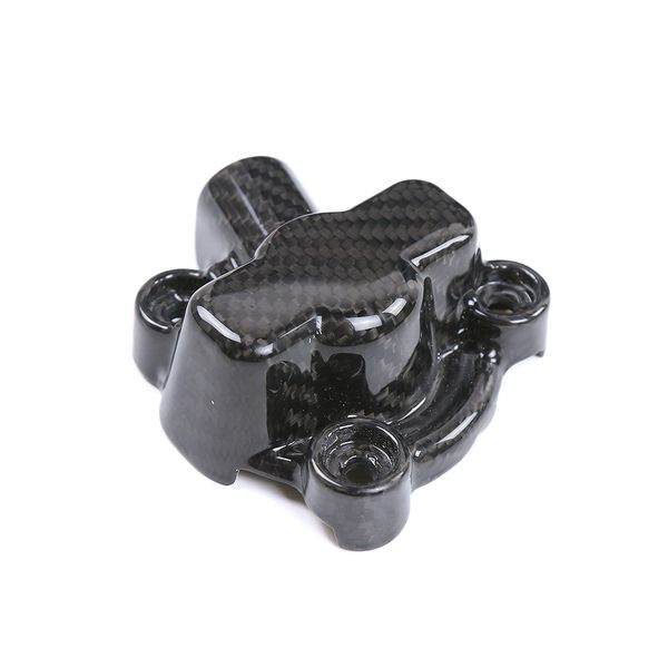 AISKA 100% Dry Carbon Fiber R3 Engine Protective Cover Twill Weave 1 PIECE Motorcycle Engine Cover for Yamaha R3 2022 2023 2024