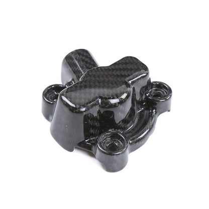 AISKA 100% Dry Carbon Fiber R3 Engine Protective Cover Twill Weave 1 PIECE Motorcycle Engine Cover for Yamaha R3 2022 2023 2024