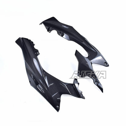 AISKA R6 Carbon Fiber Fairings Motorcycle Carbon Front Upper Side Fairings Panels Cover for Yamaha R6 2017-2024 2021 2022 2023