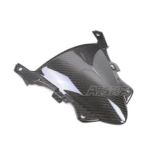 AISKA 3K Dry Carbon Fiber Motorcycle Racing Front Screen Windshield Fairing Windshield for Kawasaki Ninja ZX-4R ZX-4RR 2020+