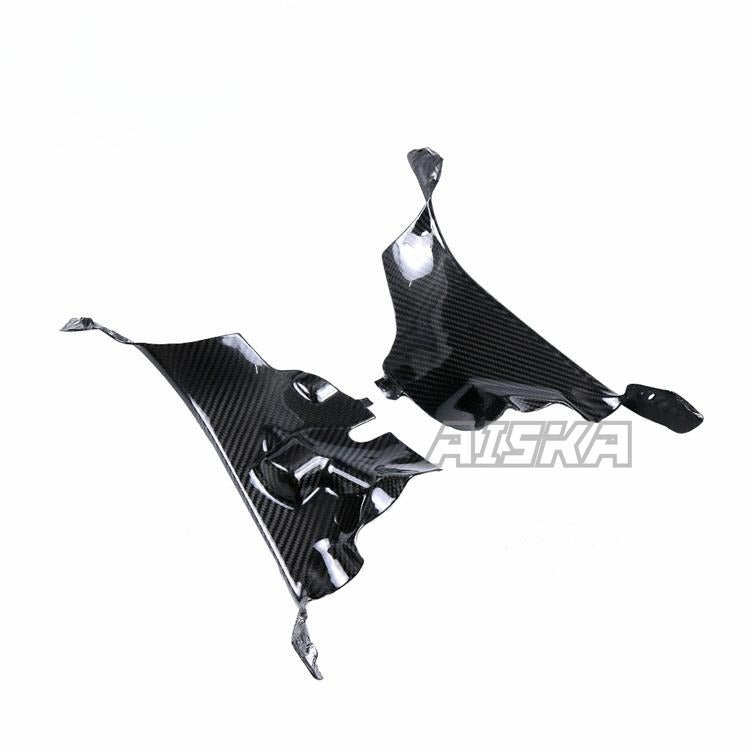AISKA 3K 3*3 Carbon Fiber Motorcycle Modified Side Fairing Front Lining for  Ducati Panigale  V4 V4S V4R 2018-2024