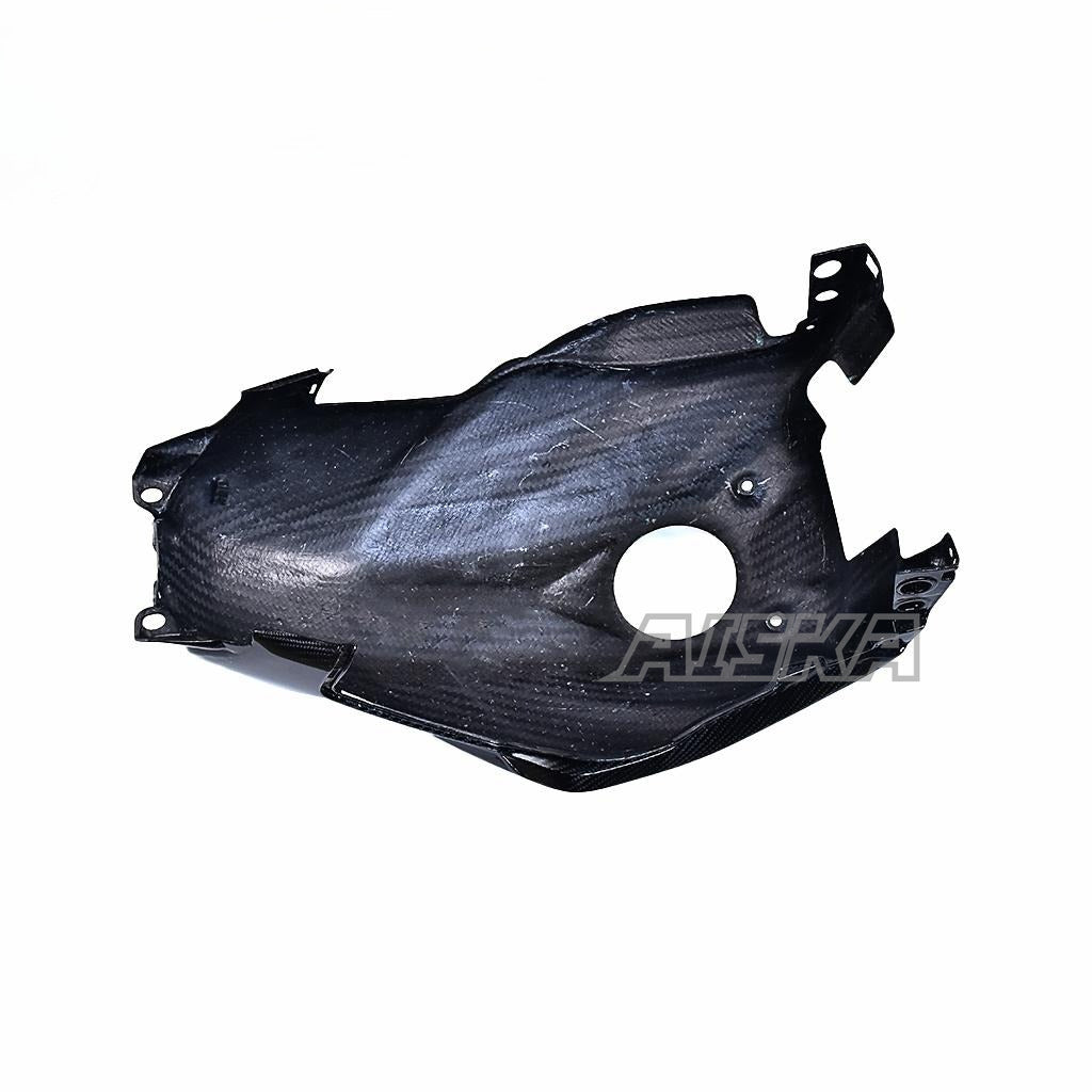 AISKA 100% Dry Carbon Fiber Motorcycle Full Gas Tank Protection Fuel Tank Cover for Yamaha MT07 MT-07 FZ07 FZ-07 2018-2022