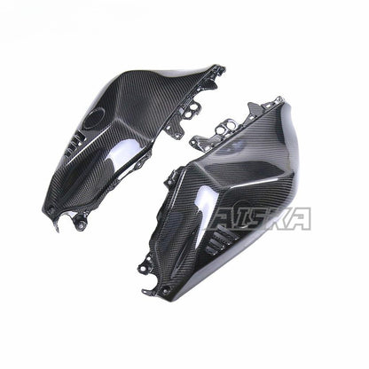 AISKA R7 Carbon Fiber Tank Side Cover Motorcycle Carbon Fibre Fuel Tank Cover Side Fairing for Yamaha R7 2022 2023 2024
