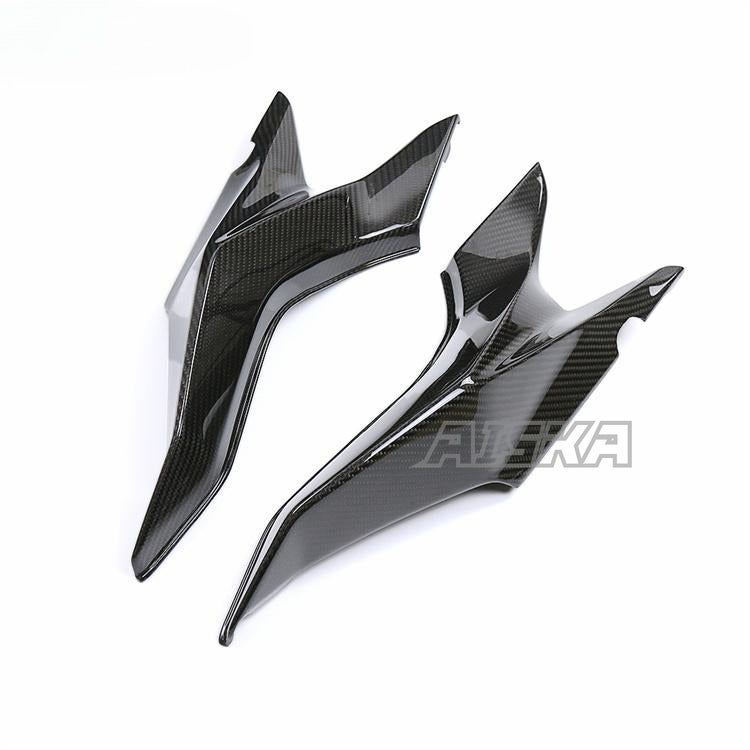 AISKA Wholesale 100% Dry Carbon Fiber Motorcycle Fairings Driver Seat Side Panels Cover for BMW S1000XR 2020-2024