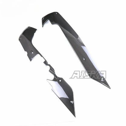 AISKA 3K Pure Carbon Fiber Motorcycle Accessories Lower Air Deflector Side Panel Cover for Harley Davidson Sportster S 2021+