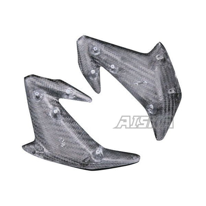 AISKA 3K Dry Carbon Fiber Motorcycle Accessories Fuel Gas Tank Side Cover Panel Fairing for Kawasaki Z900 2017 2018 2019