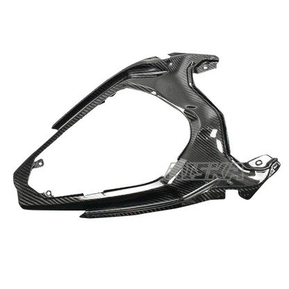 AISKA 100% 3K Dry Carbon Fiber Motorcycle Accessories Rear Seat Tail Cover Panel Fairing for Kawasaki Ninja 400 2018-2024