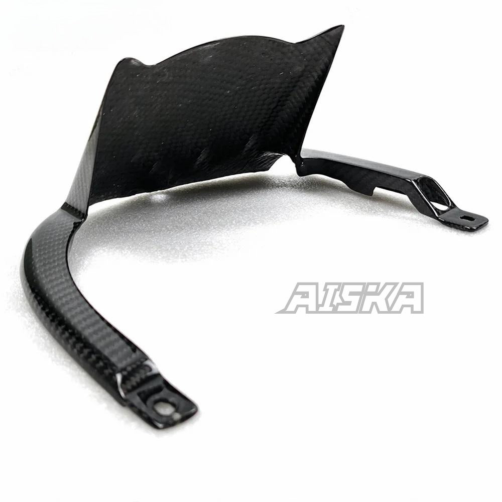AISKA 3K Dry Carbon Fiber Motorcycle Accessories Rear Wheel Fender Hugger Mudguard for Kawasaki Ninja ZX10R ZX-10R 2016-2020