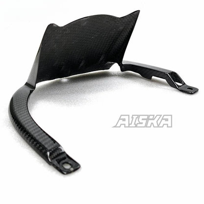 AISKA 3K Dry Carbon Fiber Motorcycle Accessories Rear Wheel Fender Hugger Mudguard for Kawasaki Ninja ZX10R ZX-10R 2016-2020