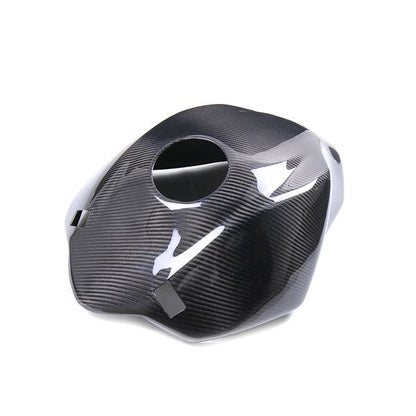 AISKA Full 3K Dry Carbon Fiber Motorcycle Full Fuel Gas Tank Cover for Kawasaki Ninja H2 H2R 2015-2024
