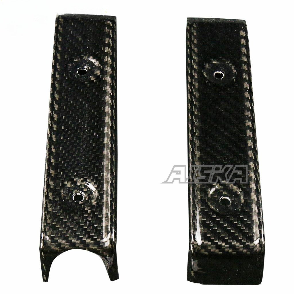 AISKA 3K Dry Carbon Fiber Motorcycle Accessories Radiator Side Panel Cover Fairings for Kawasaki Z900RS 2018-2024