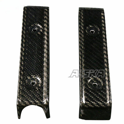 AISKA 3K Dry Carbon Fiber Motorcycle Accessories Radiator Side Panel Cover Fairings for Kawasaki Z900RS 2018-2024