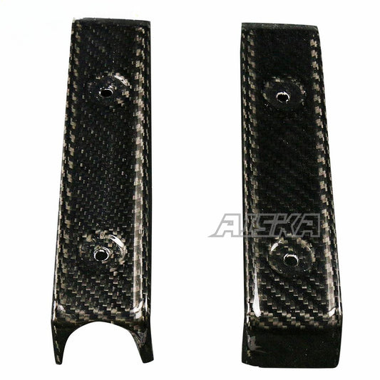 AISKA 3K Dry Carbon Fiber Motorcycle Accessories Radiator Side Panel Cover Fairings for Kawasaki Z900RS 2018-2024