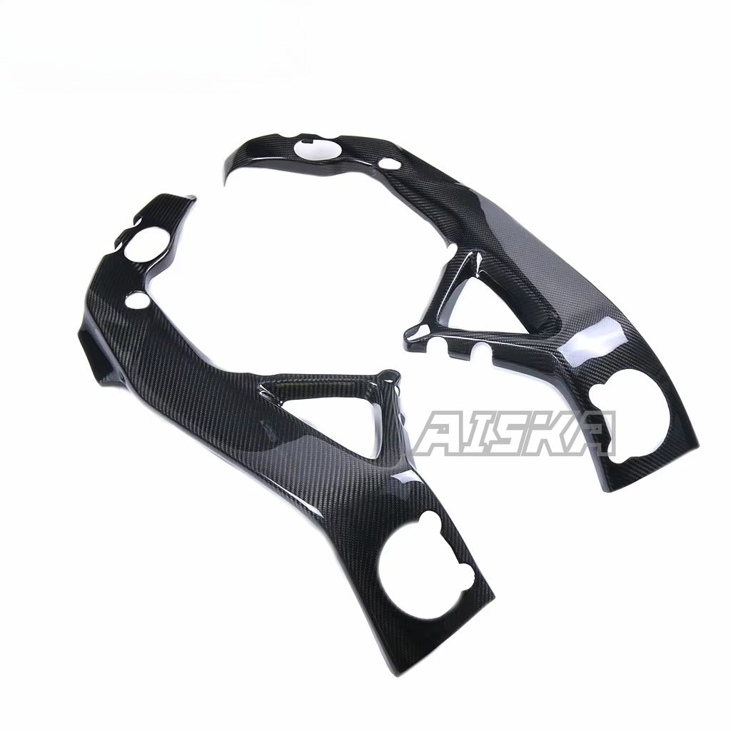 AISKA Twill Weave 3K 3*3 Carbon Fiber Motorcycle Accessories Skeleton Frame Protector for Aprilia RSV4  2021+