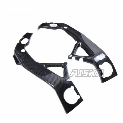 AISKA Twill Weave 3K 3*3 Carbon Fiber Motorcycle Accessories Skeleton Frame Protector for Aprilia RSV4  2021+