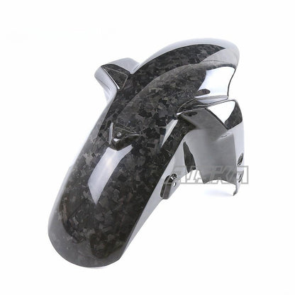 AISKA MT 09 Motorcycle Carbon Fiber Front Hugger Splash Mud Guard Fender for Yamaha MT09 FZ09 2014-2020