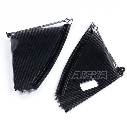 AISKA 100% 3K Carbon Fiber Motorcycle Front Side Inner Cover Panel Fairing for Suzuki GSX1300 R Hayabusa 2008-2020