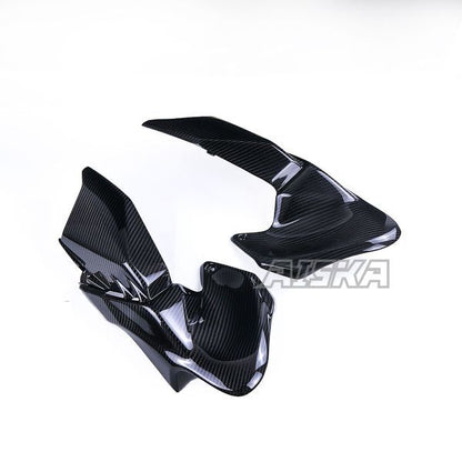 AISKA 3K Dry Carbon Fiber Motorcycle Accessories Fuel Tank Side Panels Cover Fairing Cowl for Kawasaki Z900 2020-2024 2023