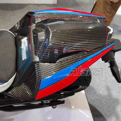 AISKA 100% 3K Carbon Fiber Motorcycle Accessories Rear Passenger Seat Cover Cowl for BMW S1000RR 2019-2022