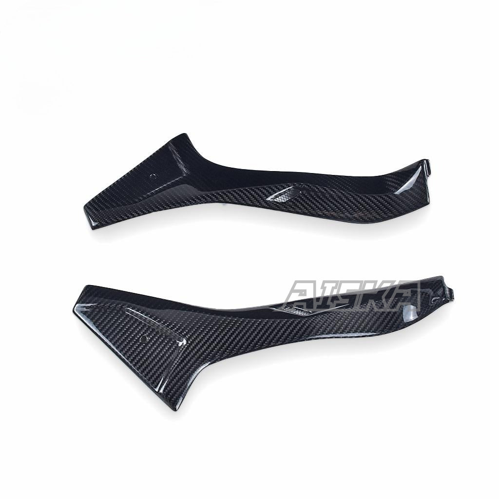 AISKA Motorcycle 3K Dry Carbon Fiber Cockpit Inner Panels Fairings Dash Panel Side Covers for Honda CB650R CBR650R 2019+