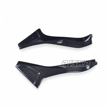 AISKA Motorcycle 3K Dry Carbon Fiber Cockpit Inner Panels Fairings Dash Panel Side Covers for Honda CB650R CBR650R 2019+