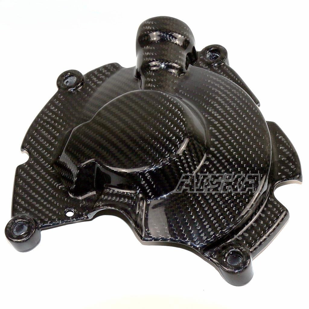 AISKA 3K Dry Carbon Fiber 3 Pieces Motorcycle Engine Covers Protectors for Yamaha YZF R1 R1M 2015-2025