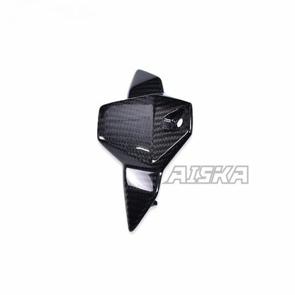 AISKA 100% 3K Full Carbon Fiber Twill Weave Motorcycle Headlamp Small Cover Headlight Upper Fairing for BMW S1000R 2021-2024