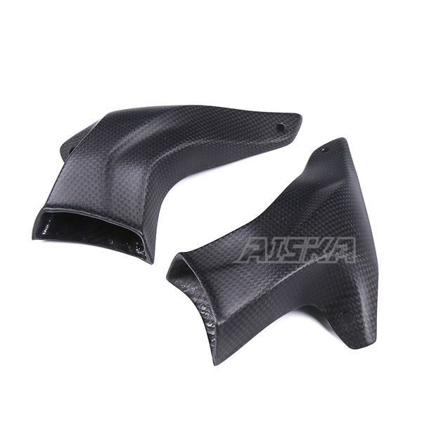 AISKA 100% Carbon Fiber Motorcycle Accessories AIR GUIDE RADIATOR for Ducati Streetfighter V4