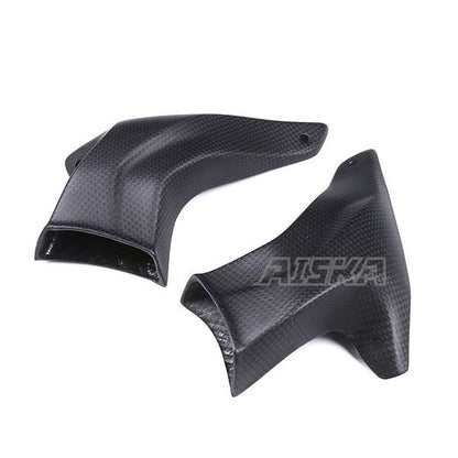 AISKA 100% Carbon Fiber Motorcycle Accessories AIR GUIDE RADIATOR for Ducati Streetfighter V4
