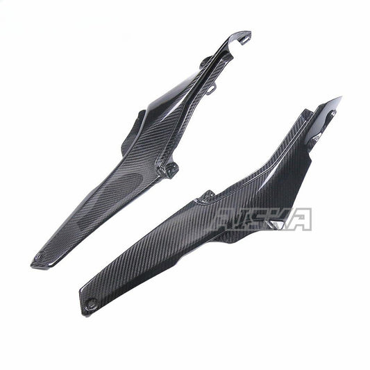 AISKA R7 Carbon Fiber Tank Side Panels Motorcycle Carbon Tank Side Seat Side Panel Cover Fairings for Yamaha R7 2022 2023 2024