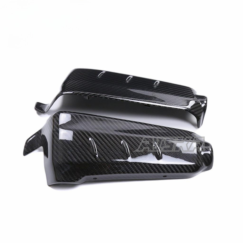 AISKA 3k Full Carbon Fiber Motorcycle Accessories Water Tank Side Panels Radiator Cover for Yamaha MT09 FZ09 2021-2023