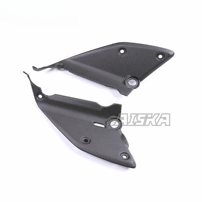 AISKA 100% Dry Carbon Fiber Motorcycle Accessories Side Panel of Intake Cover for Ducati Streetfighter V4 V4S 2020-2022