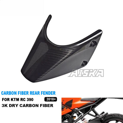 AISKA RC390 3K Dry Carbon Fiber Full Fairing Motorcycle Rear Fender Hugger for KTM RC 390 2018 2019 20220 2021 2022 2023 2024