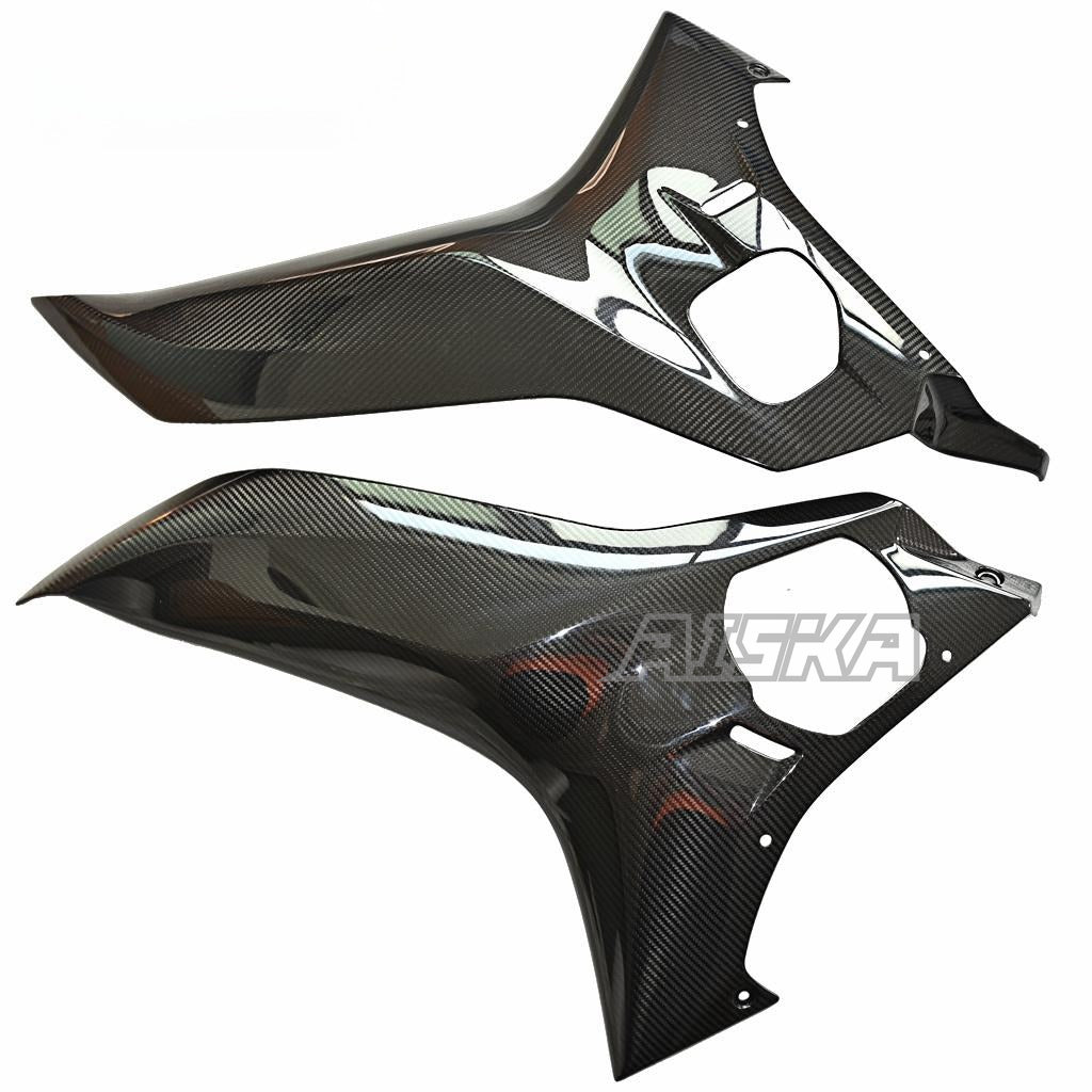 AISKA R6 Carbon Fiber Side Fairings Motorcycle 3K Full Carbon Fibre Front Body System Side Fairings Kit for Yamaha R6 2017-2024