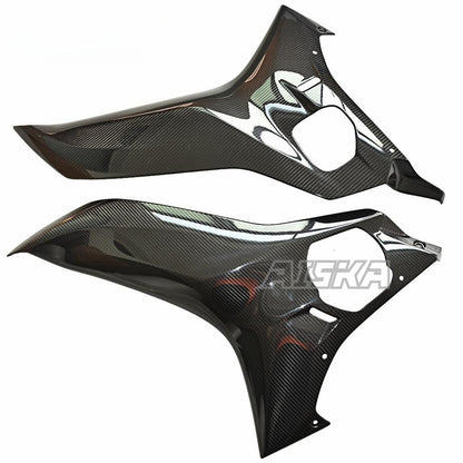 AISKA R6 Carbon Fiber Side Fairings Motorcycle 3K Full Carbon Fibre Front Body System Side Fairings Kit for Yamaha R6 2017-2024