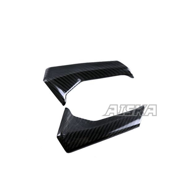Motorcycle Modified Spare Parts Mirror Cover  for DUCATI PANIGALE V4 CARBON FIBER LOWER SIDE FAIRINGS 2018-2021