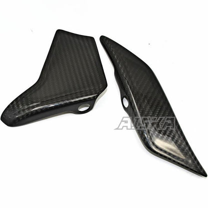 AISKA R6 Carbon Fiber Frame Side Panel Motorcycle Carbon Fibre Side Fairings Covers for Yamaha R6 2017-2024 2021 2022 2023