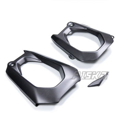 AISKA New 100% 3K Full Dry Carbon Fiber Motorcycle Full Swingarm Cover Protector for Ducati Panigale V4 V4S 2025