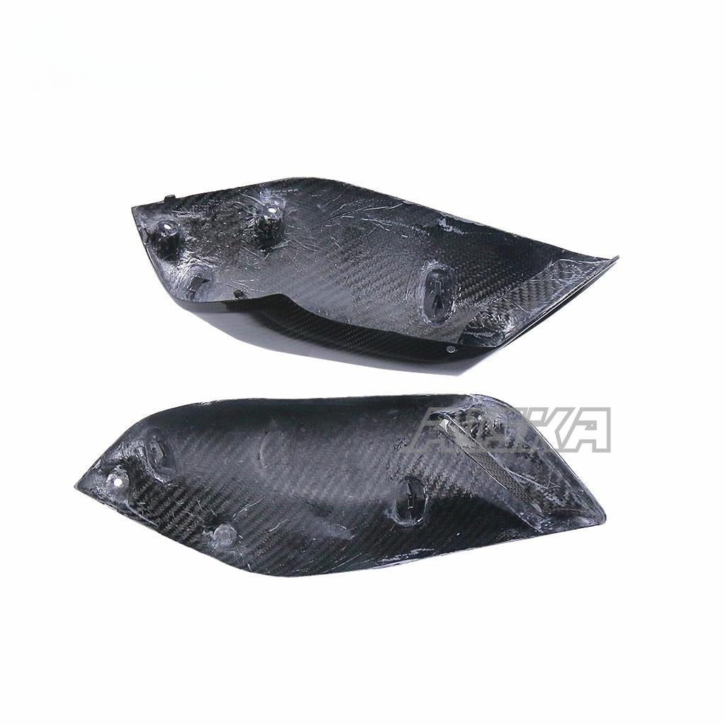 AISKA Motorcycle Body System Fairings Dry Carbon Fiber Motorcycle Front Air Intake Cover for Yamaha MT10 2022 2023 2024