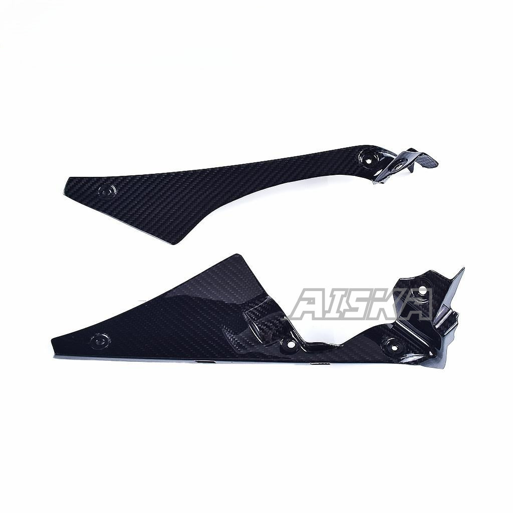 AISKA R6 Carbon Fiber Front Inner Fairings Motorcycle Carbon Fibre Side Fairings Upper Covers Panels for Yamaha R6 2017-2024
