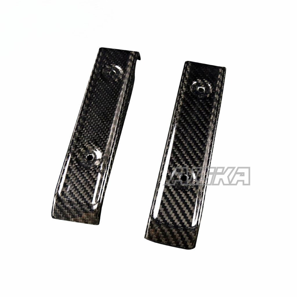 AISKA 3K Dry Carbon Fiber Motorcycle Accessories Radiator Side Panel Cover Fairings for Kawasaki Z900RS 2018-2024