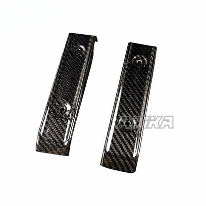 AISKA 3K Dry Carbon Fiber Motorcycle Accessories Radiator Side Panel Cover Fairings for Kawasaki Z900RS 2018-2024