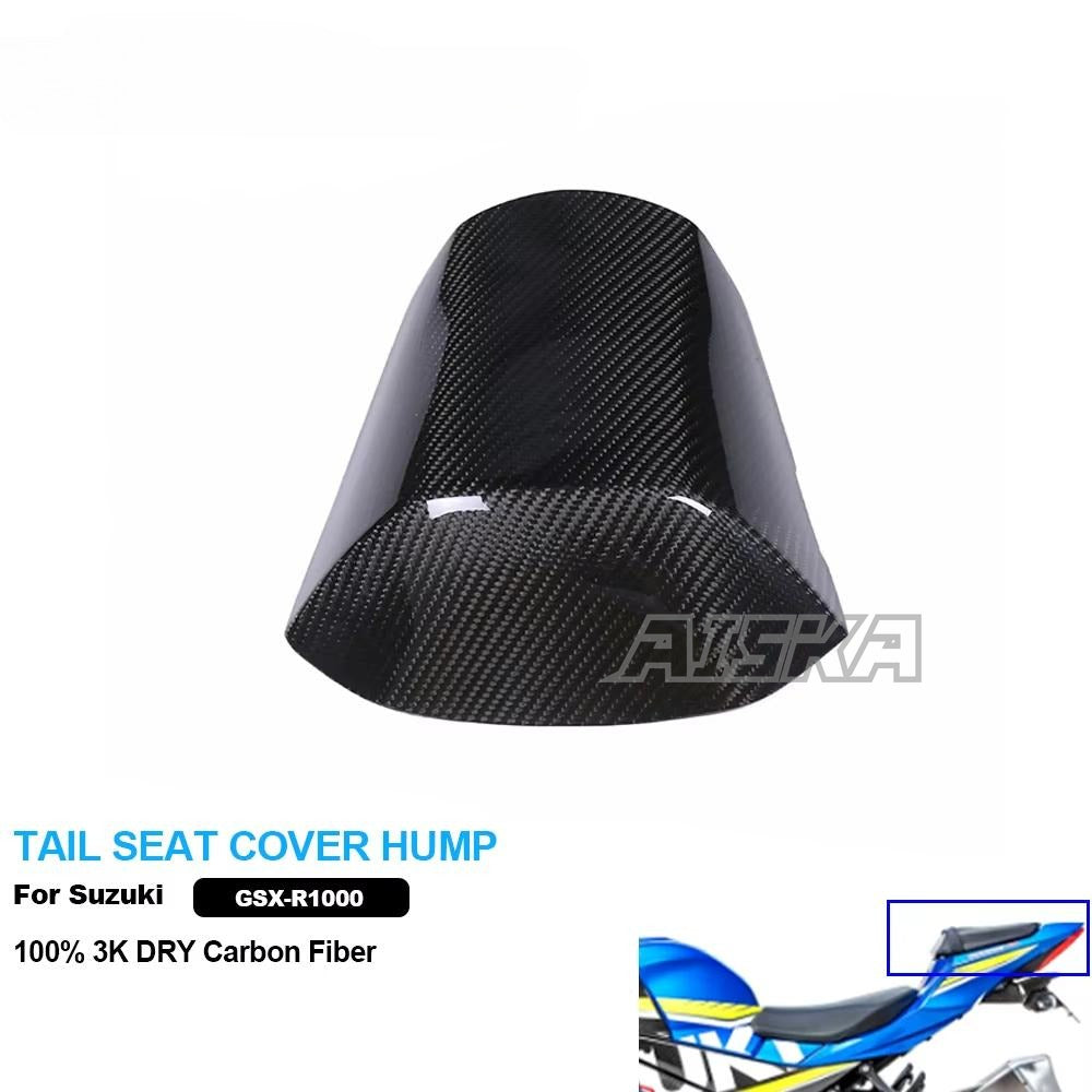 AISKA Motorcycle Accessories 100% Carbon Fiber Tail Rear Light Fairing Cover Parts Kits for Suzuki GSXR 1000 2017-2025