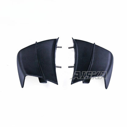 AISKA 100% Dry Carbon Fiber Motorcycle Accessories Fixed Wind Wing Fairing for  Ducati Panigale Streetfight V4 V4S V4R 2018-2024