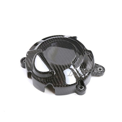 AISKA 3K Dry Carbon Fiber Motorcycle Engine Sprocket Cover Protector Cowl Fairing Kits for Kawasaki Ninja ZX-4R ZX-4RR 2020+