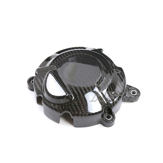 AISKA 3K Dry Carbon Fiber Motorcycle Engine Sprocket Cover Protector Cowl Fairing Kits for Kawasaki Ninja ZX-4R ZX-4RR 2020+