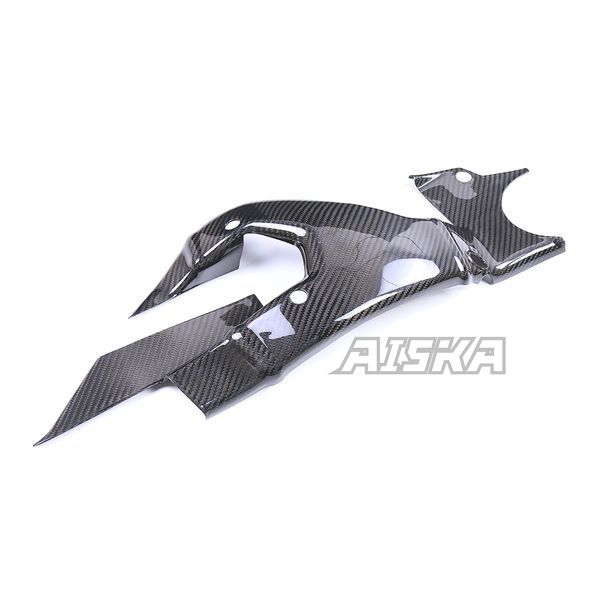 AISKA Full 3K Dry Carbon Fiber Motorcycle Swing Arm Guard Protector Fairing Swingarm Cover for Kawasaki Ninja H2 H2R 2015-2024