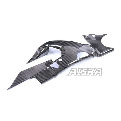 AISKA Full 3K Dry Carbon Fiber Motorcycle Swing Arm Guard Protector Fairing Swingarm Cover for Kawasaki Ninja H2 H2R 2015-2024