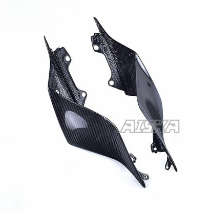 AISKA R6 Carbon Fiber Rear Seat Side Panels Motorcycle Carbon Fibre Tail Seat Side Panels Cover Kit for Yamaha R6 2017-2024 2023