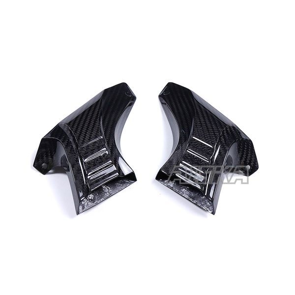 AISKA Universal Carbon Fiber Fairings Parts Motorcycle Brake Disk Cooler Air Duct for S1000RR Hayabusa Gen3 GSXR1000 Ninja 500